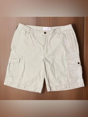 Filson Beige Cargo Shorts Mens Size: 38 Utility Outdoor Pockets FI-10109 CC